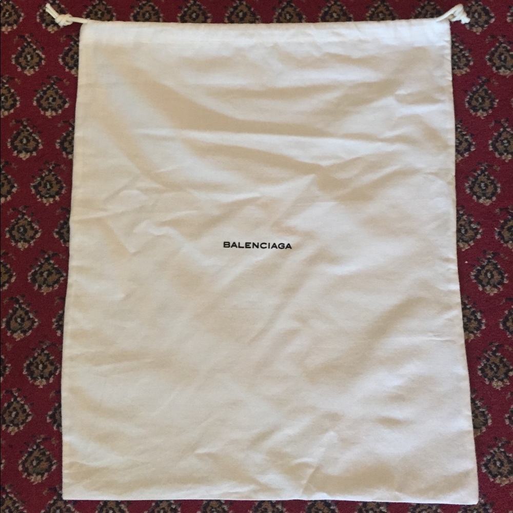 Balenciaga Linen Duffle / Tote Bag